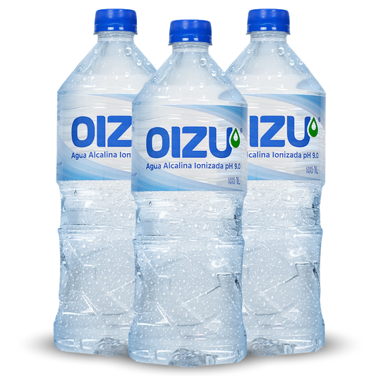 3 Botellas Econolitro Oizu 1 Litro